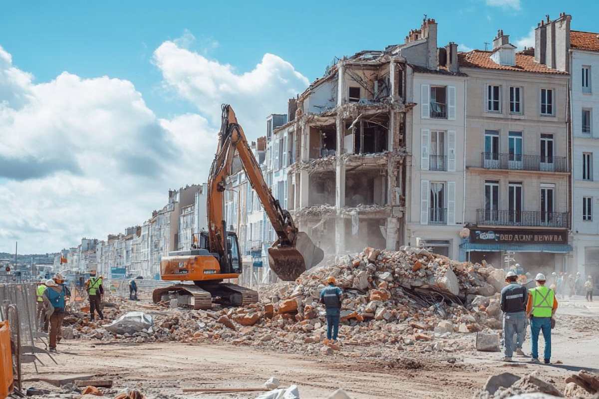 Les étapes clés d'une démolition à La Rochelle